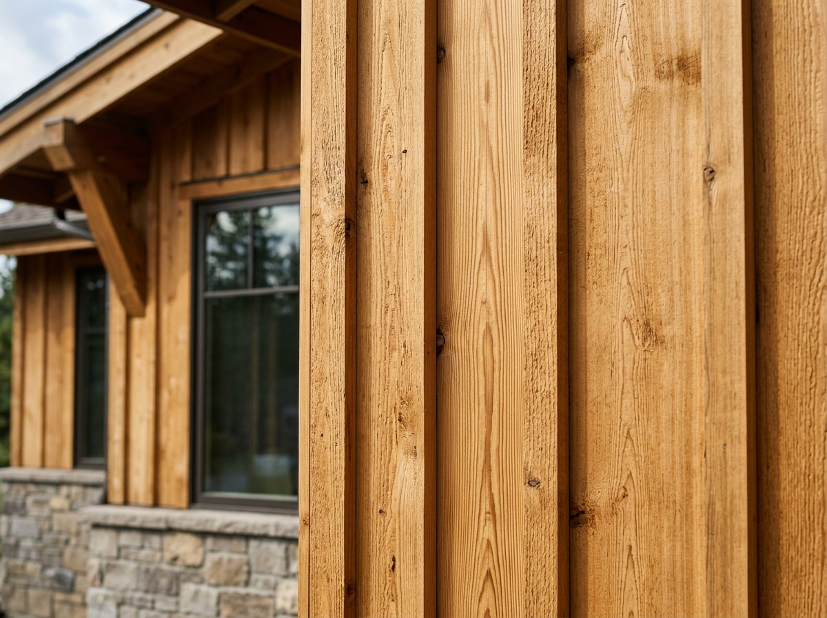 Natural Wood Siding